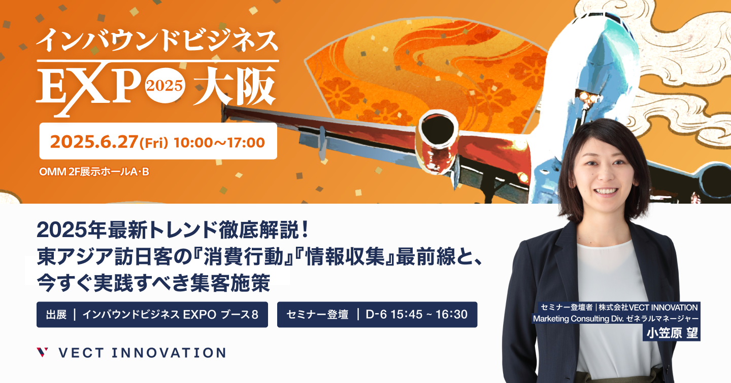 インバウンドビジネスEXPO 2025 大阪 2025.6.27 10:00~17:00