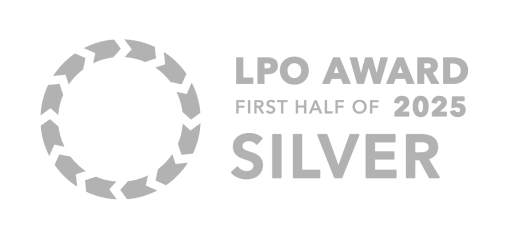 LPO AWARD FIRST HALF OF 2025 “SILVER”